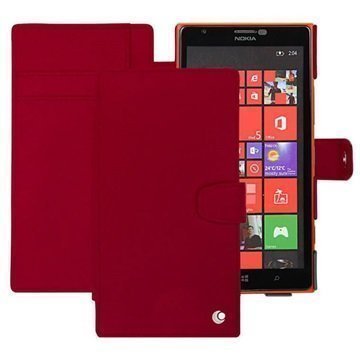 Nokia Lumia 1520 Noreve Tradition B Wallet Nahkakotelo Punainen