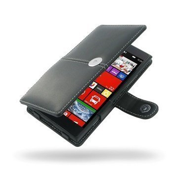 Nokia Lumia 1520 PDair Leather Case 3BNKM5BX1d Musta