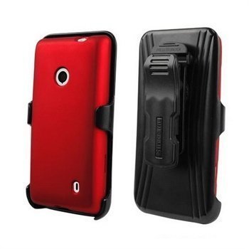 Nokia Lumia 521 Beyond Cell Cell 3in1 Combo Cover Red / Black