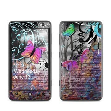 Nokia Lumia 625 Butterfly Wall Suojakalvo