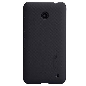Nokia Lumia 630 Nillkin Super Frosted Shield Suojakotelo Musta