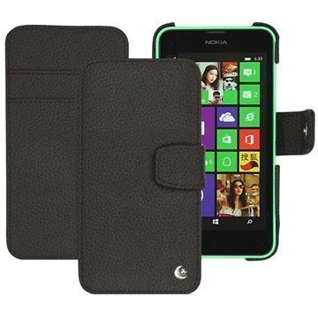 Nokia Lumia 630 Noreve Tradition B Wallet Leather Case Anthracite