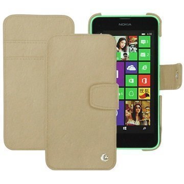 Nokia Lumia 630 Noreve Tradition B Wallet Nahkakotelo Beige