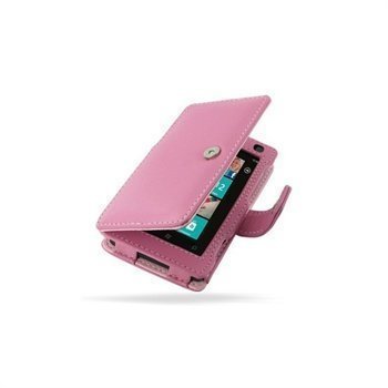 Nokia Lumia 800 PDair Leather Case 3JNKL8B41 Vaaleanpunainen