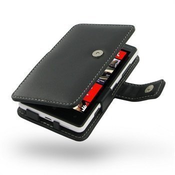 Nokia Lumia 820 PDair Leather Case 3BNKLUB41 Musta