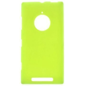 Nokia Lumia 830 Glossy TPU-Suojakuori Limenvihreä