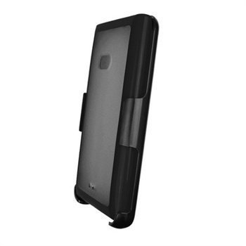 Nokia Lumia 900 Beyond Cell 3in1 Combo Kotelo Musta Kirkas / Musta