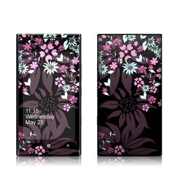 Nokia Lumia 900 Dark Flowers Suojakalvo