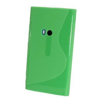 Nokia Lumia 920 iGadgitz Kaksivärinen TPU-Suojakotelo Vihreä