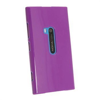Nokia Lumia 920 iGadgitz Kiiltävä TPU-Suojakotelo Violetti
