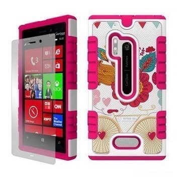 Nokia Lumia 928 Beyond Cell Duo Shield Hybrid Kotelo Paratiisilintu