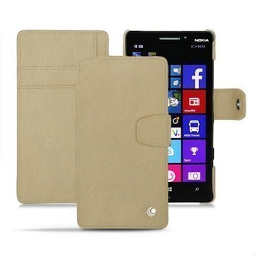 Nokia Lumia 930 Noreve Tradition B Wallet Nahkakotelo Beige