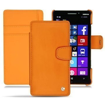 Nokia Lumia 930 Noreve Tradition B Wallet Nahkakotelo Oranssi