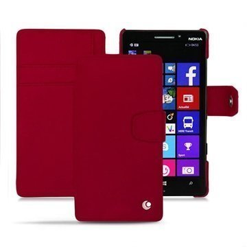 Nokia Lumia 930 Noreve Tradition B Wallet Nahkakotelo Punainen