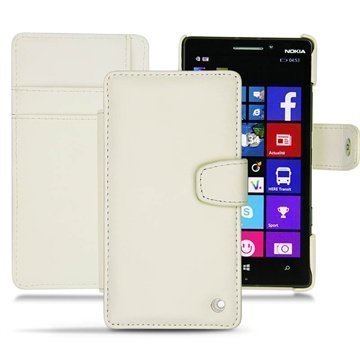 Nokia Lumia 930 Noreve Tradition B Wallet Nahkakotelo Valkoinen