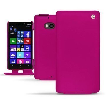 Nokia Lumia 930 Noreve Tradition Läpällinen Nahkakotelo Pulsion Pinkki Fluo