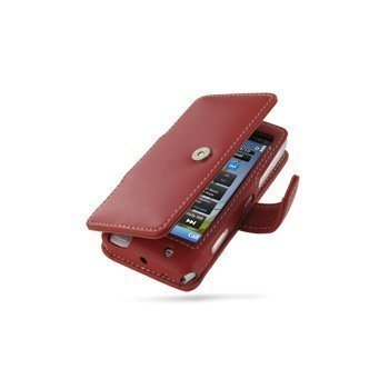 Nokia N8 PDair Leather Case 3RNKNXB41 Punainen