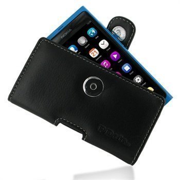 Nokia N9-00 PDair Leather Case 3BNKNNP01 Musta