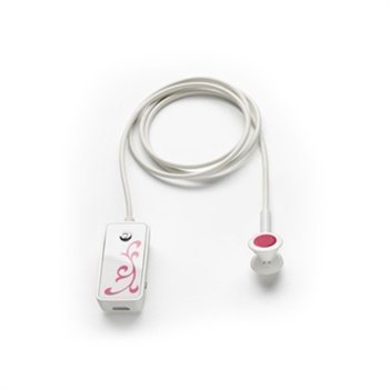 Novero Soho Fashion Bluetooth-Kuuloke Valkoinen / Vaaleanpunainen