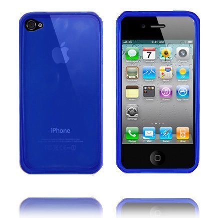 Nude Sininen Iphone 4 Silikonikuori