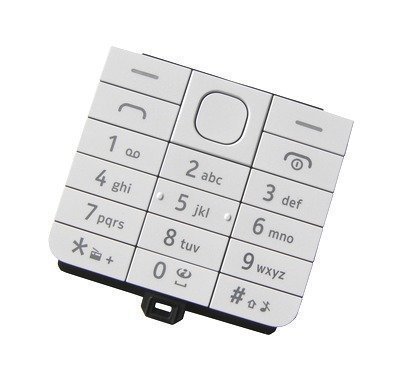 Näppäimistö Nokia 220 valkoinen Alkuperäinen