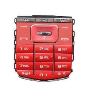 Näppäimistö Samsung M3510 musta / red Alkuperäinen
