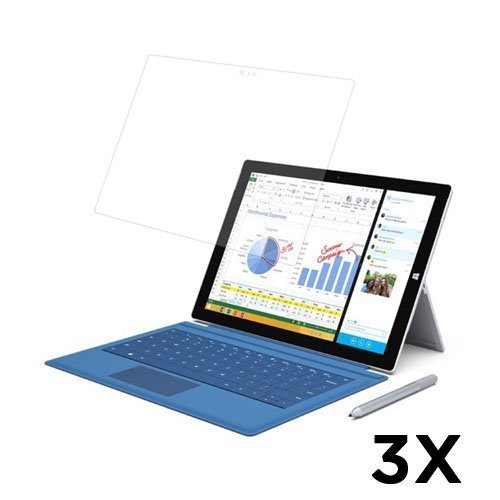 Näytön Suojakalvo Microsoft Surface Pro 3. 3kpl Paketti.