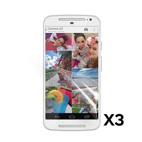 Näytön Suojakalvo Motorola Moto G2 3 Kpl