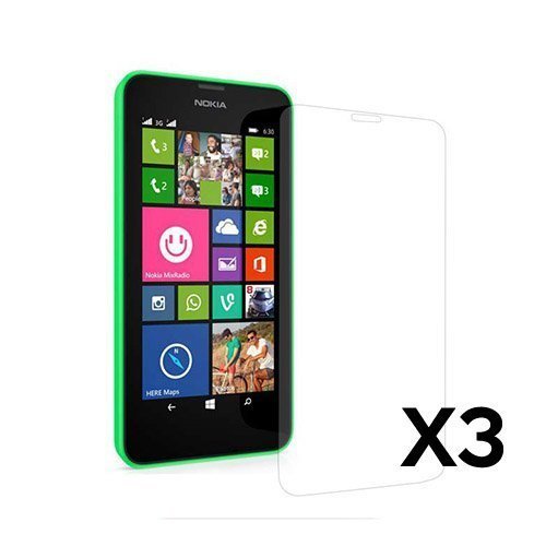 Näytön Suojakalvo Nokia Lumia 630 / 635 3 Kpl