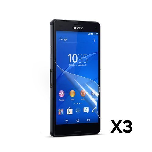 Näytön Suojakalvo Sony Xperia Z3 Compact 3 Kpl