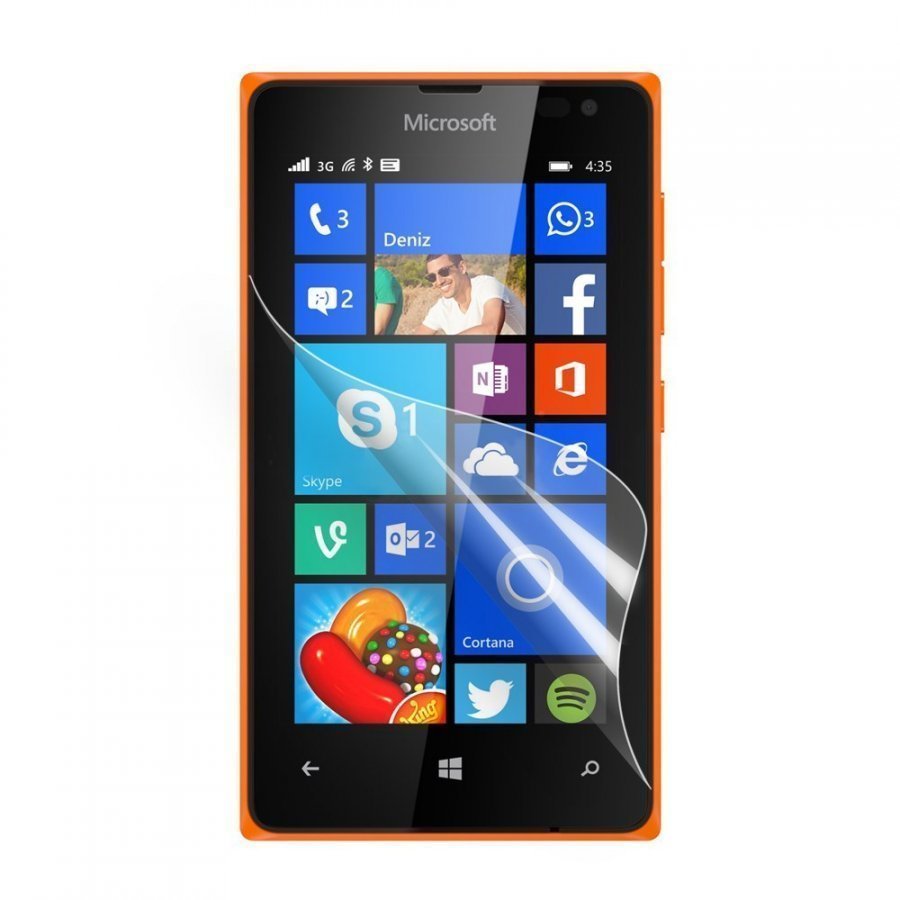 Näytönsuojalasi For Microsoft Lumia 435 Läpinäkyvä