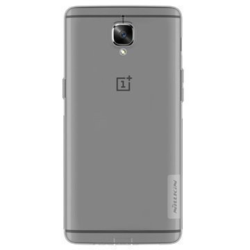 OnePlus 3/3T Nillkin Nature TPU Suojakuori Harmaa