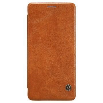 OnePlus 3/3T Nillkin Qin Läppäkotelo Ruskea