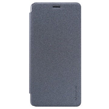 OnePlus 3/3T Nillkin Sparkle Läppäkotelo Musta