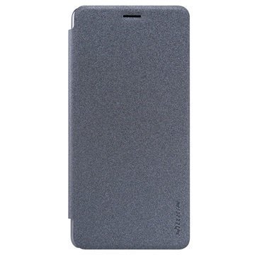 OnePlus 3/3T Nillkin Sparkle Läppäkotelo Musta