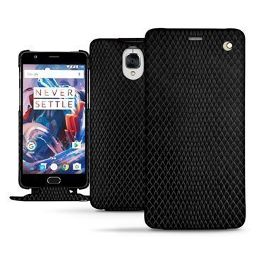 OnePlus 3/3T Noreve Tradition SerpentÂ Flip Case Black