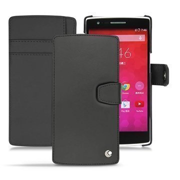 OnePlus One Noreve Tradition B Wallet Nahkakotelo Musta