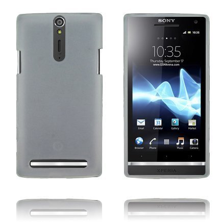 Oneline Soft Shell Valkoinen Sony Xperia S Silikonikuori