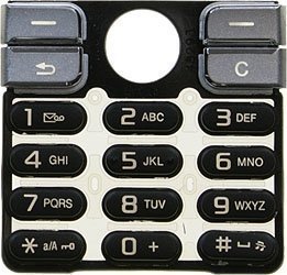 Original Sony Ericsson K510i Keypad Black