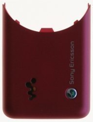 Original Sony Ericsson W660i Battery Cover Red