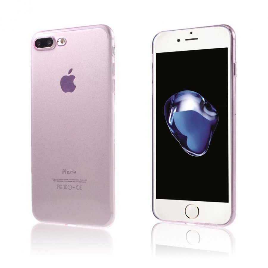 Paludan Iphone 7 Plus Erittäin Ohut Joustava Muovikuori Vaalea Violetti