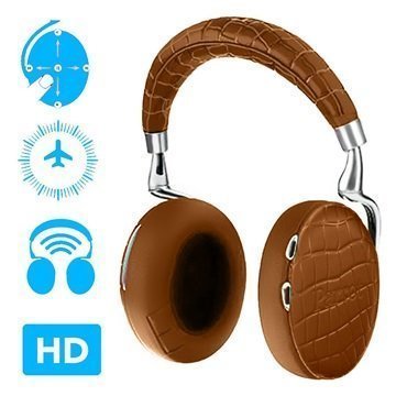 Parrot Zik 3 Bluetooth Stereokuulokkeet Ruskea Krokotiili
