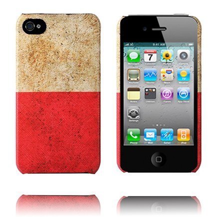 Patriot Classic Indonesian Lippu Iphone 4 / 4s Suojakuori