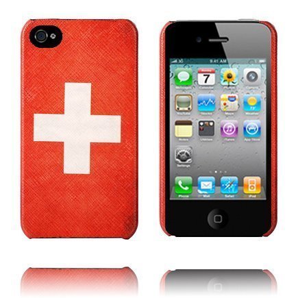 Patriot Classic Sveitsin Lippu Iphone 4 / 4s Suojakuori