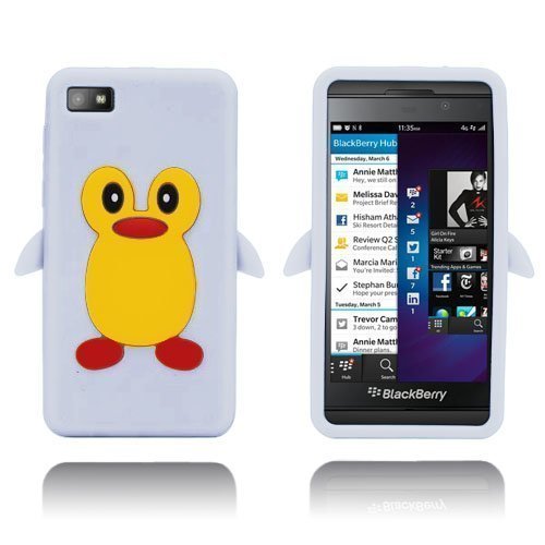 Penguin Valkoinen Blackberry Z10 Suojakuori