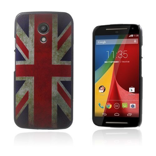 Persson Britannian Lippu Motorola Moto G2 Suojakuori