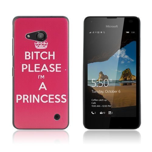 Persson Microsoft Lumia 550 Kova Kuori Kruunu Ja Hahmoja