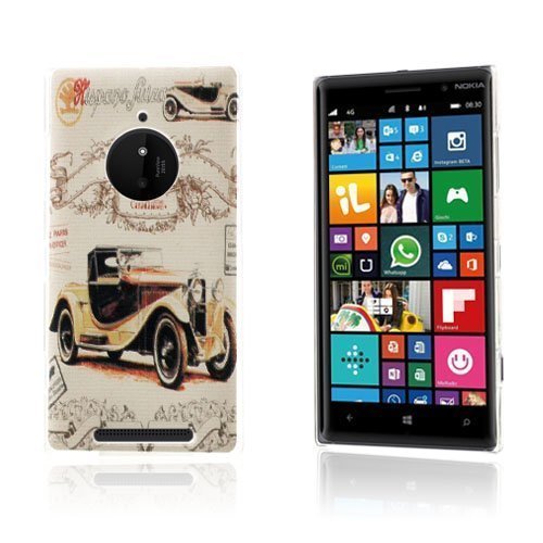 Persson Nokia Lumia 830 Suojakuori Retro Auto