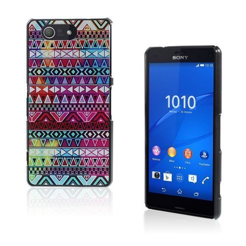 Persson Sony Xperia Z3 Compact Suojakuori Hieno Tribaali Kuvio