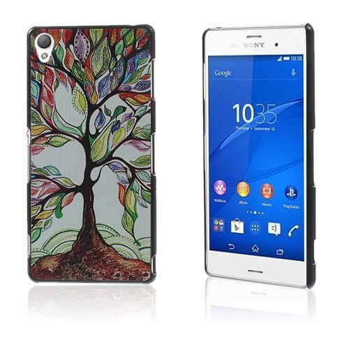 Persson Värikäs Puu Sony Xperia Z3 Suojakuori